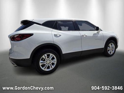 Summit White 2021 Chevrolet Blazer 1LT