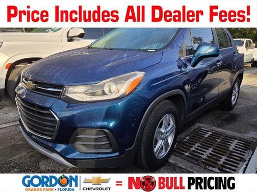 Pacific Blue Metallic 2019 Chevrolet Trax LT