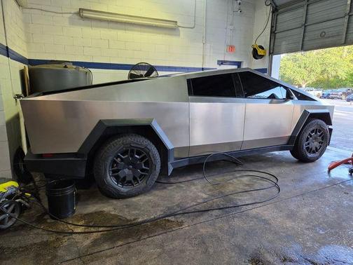 Stainless Steel 2024 Tesla Cybertruck Base