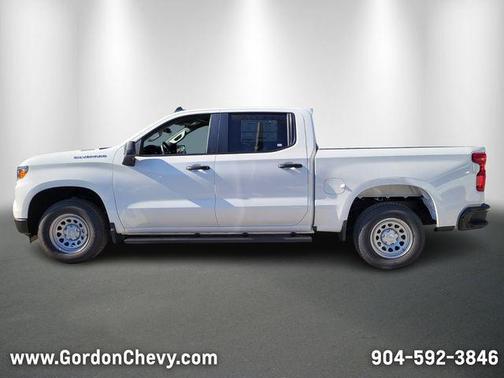 Summit White 2025 Chevrolet Silverado 1500 WT