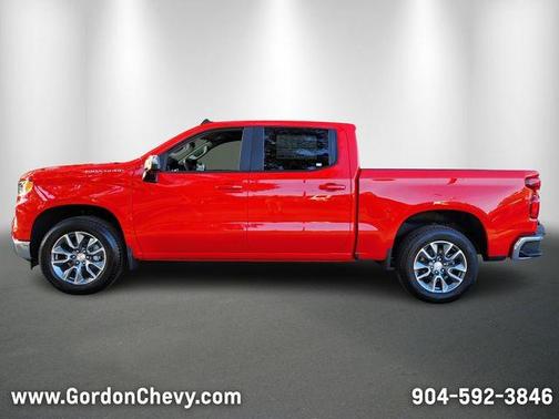 Red 2025 Chevrolet Silverado 1500 LT