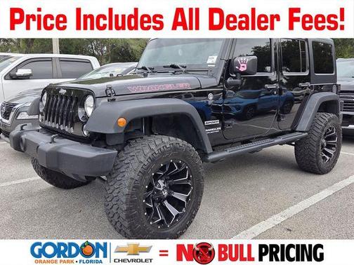 Black Clearcoat 2017 Jeep Wrangler Unlimited Sport