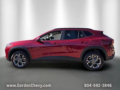 Crimson Metallic 2025 Chevrolet Trax LT