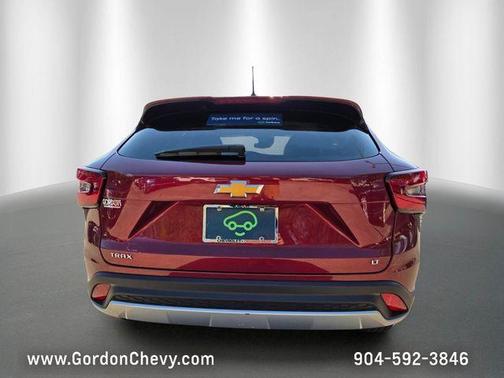 Crimson Metallic 2025 Chevrolet Trax LT