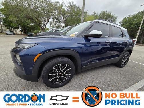 Blue Glow Metallic 2022 Chevrolet Trailblazer ACTIV