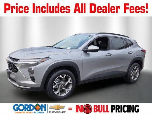 Sterling Gray Metallic 2025 Chevrolet Trax LT