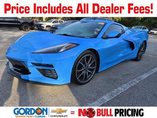 Rapid Blue 2023 Chevrolet Corvette Stingray w/3LT