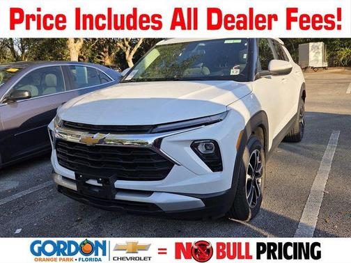 Summit White 2025 Chevrolet Trailblazer LT