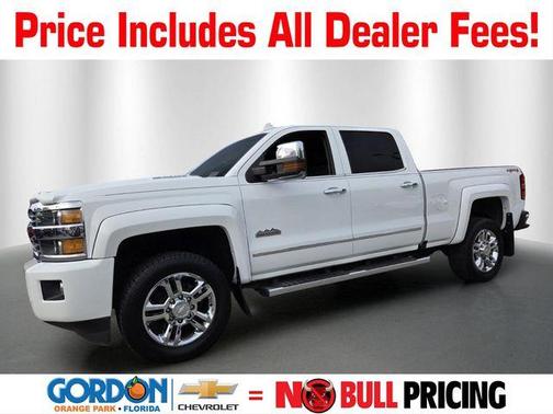Summit White 2016 Chevrolet Silverado 2500 High Country