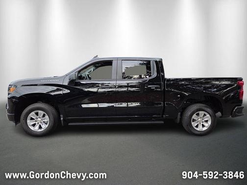 Black 2025 Chevrolet Silverado 1500 WT