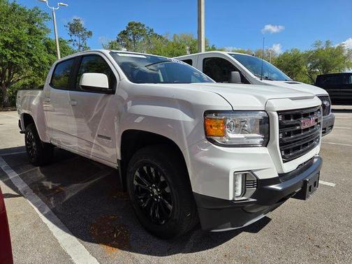 Summit White 2022 GMC Canyon Elevation