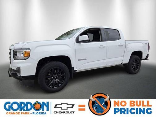 Summit White 2022 GMC Canyon Elevation