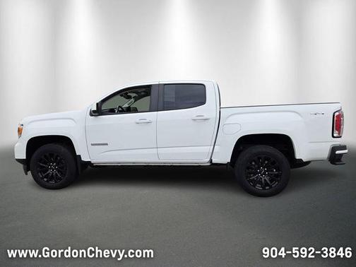 Summit White 2022 GMC Canyon Elevation