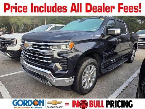 Dark Ash Metallic 2024 Chevrolet Silverado 1500 LTZ