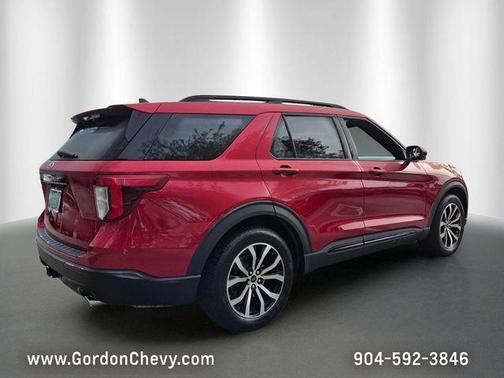 Red Metallic 2023 Ford Explorer ST-Line