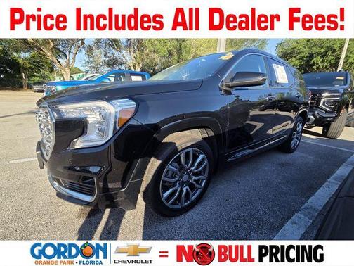 Ebony Twilight Metallic 2022 GMC Terrain Denali