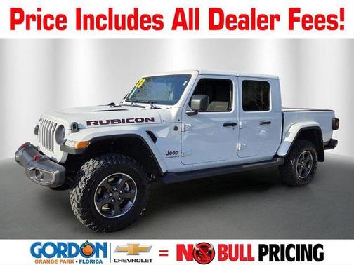 Bright White Clearcoat 2023 Jeep Gladiator Rubicon