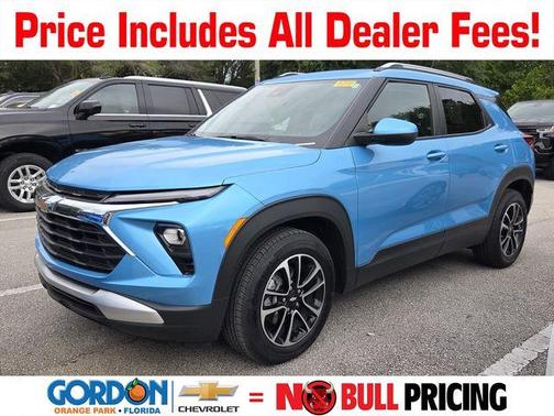 Marina Blue 2025 Chevrolet Trailblazer LT