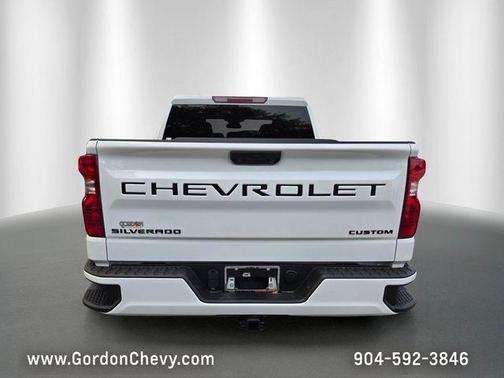 Summit White 2026 Chevrolet Silverado 1500 Custom