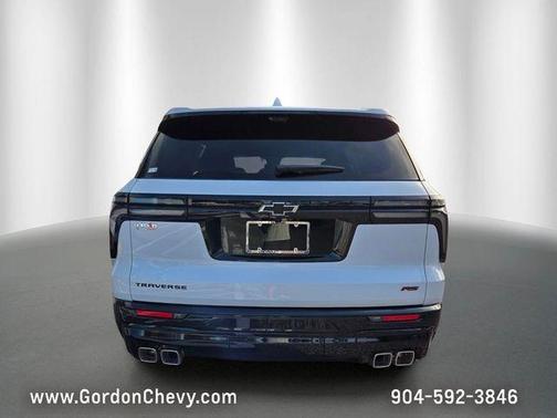 Polar White 2026 Chevrolet Traverse RS