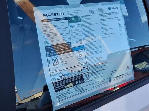 2025 Subaru Forester Base