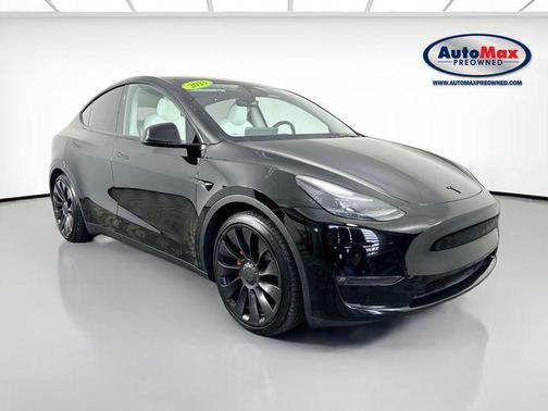 Solid Black 2023 Tesla Model Y Performance Dual Motor All-Wheel Drive