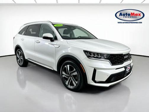 Snow White Pearl 2023 Kia Sorento Hybrid EX