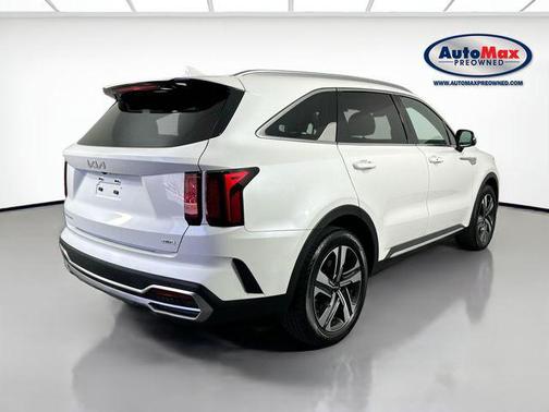 Snow White Pearl 2023 Kia Sorento Hybrid EX