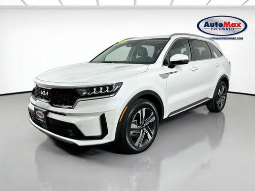 Snow White Pearl 2023 Kia Sorento Hybrid EX