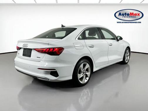 Glacier White Metallic 2023 Audi A3 Premium