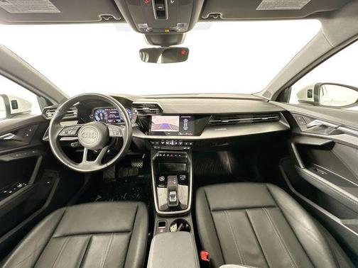 Glacier White Metallic 2023 Audi A3 Premium