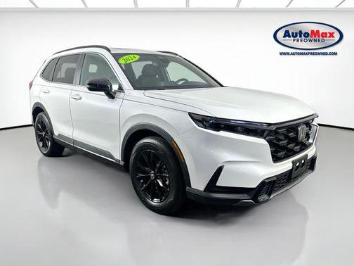 Platinum White Pearl 2024 Honda CR-V Hybrid Sport AWD