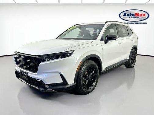 Platinum White Pearl 2024 Honda CR-V Hybrid Sport AWD