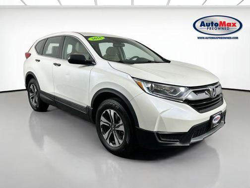 White Diamond Pearl 2018 Honda CR-V LX