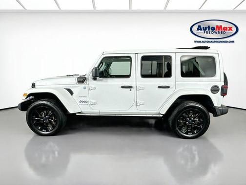 Bright White Clearcoat 2024 Jeep Wrangler Sahara 4xe