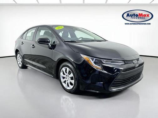 Midnight Black Metallic 2024 Toyota Corolla LE