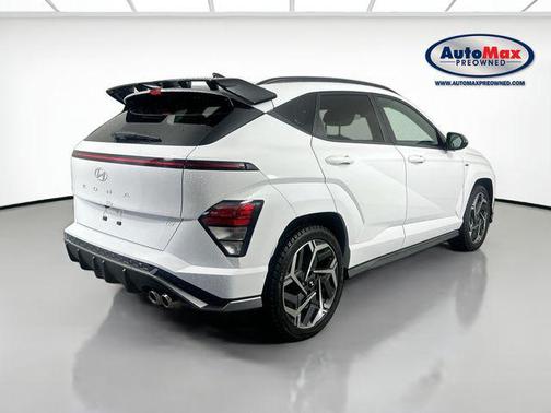 Atlas White 2024 Hyundai KONA N Line