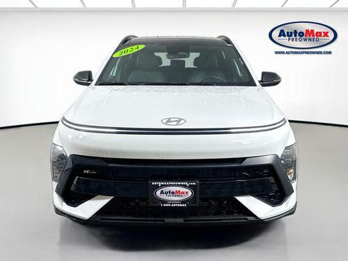 Atlas White 2024 Hyundai KONA N Line