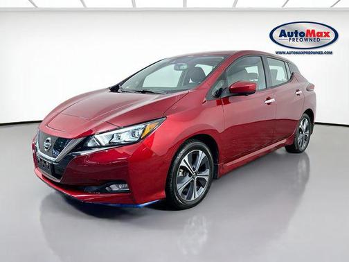 Scarlet Ember 2022 Nissan Leaf SV Plus