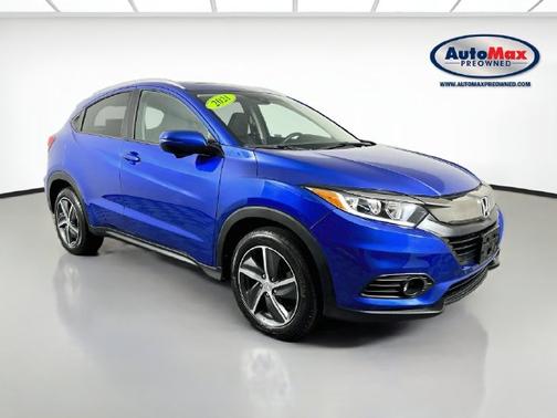 Blue 2021 Honda HR-V EX