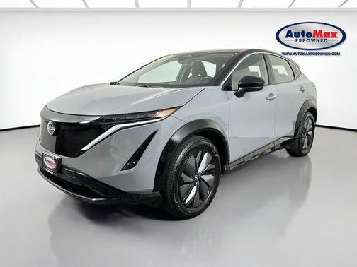 Boulder Gray Pearl/Black Diamond Pearl 2023 Nissan ARIYA VENTURE+