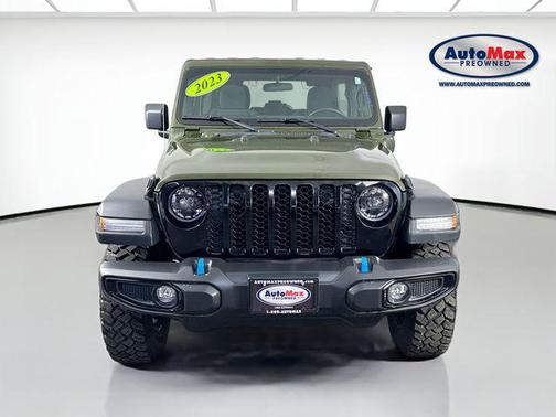 Sarge Green Clearcoat 2023 Jeep Wrangler 4xe Willys