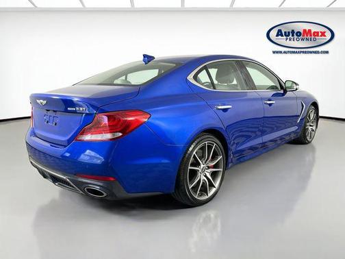 Mallorca Blue 2020 Genesis G70 3.3T AWD