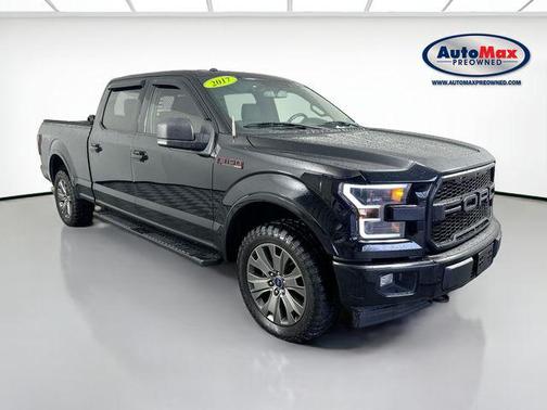 Shadow Black 2017 Ford F-150 XLT