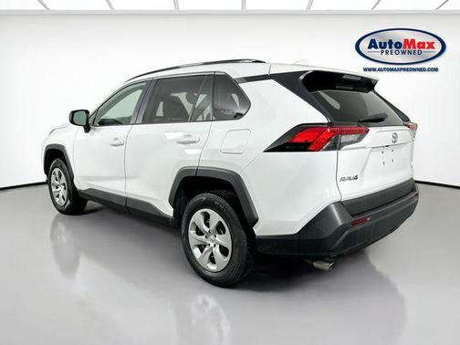 Super White 2021 Toyota RAV4 LE