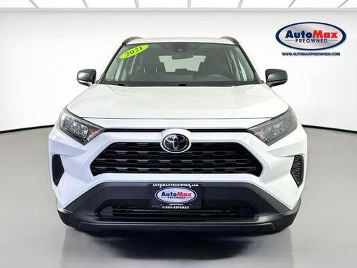 Super White 2021 Toyota RAV4 LE