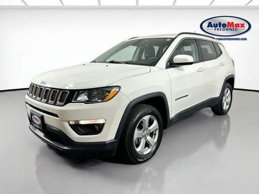 White Clearcoat 2019 Jeep Compass Latitude