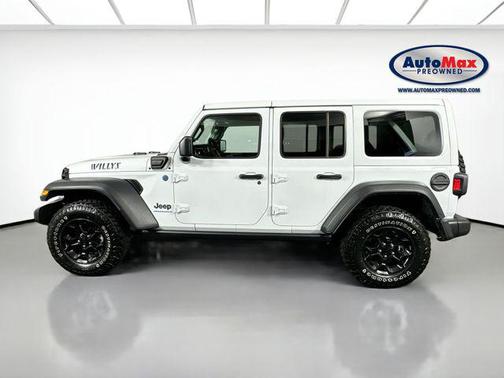 Bright White Clearcoat 2023 Jeep Wrangler 4xe Willys