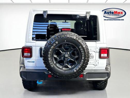 Bright White Clearcoat 2023 Jeep Wrangler 4xe Willys