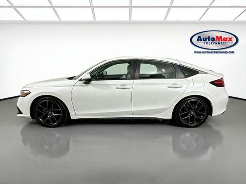 Platinum White Pearl 2023 Honda Civic Sport Touring